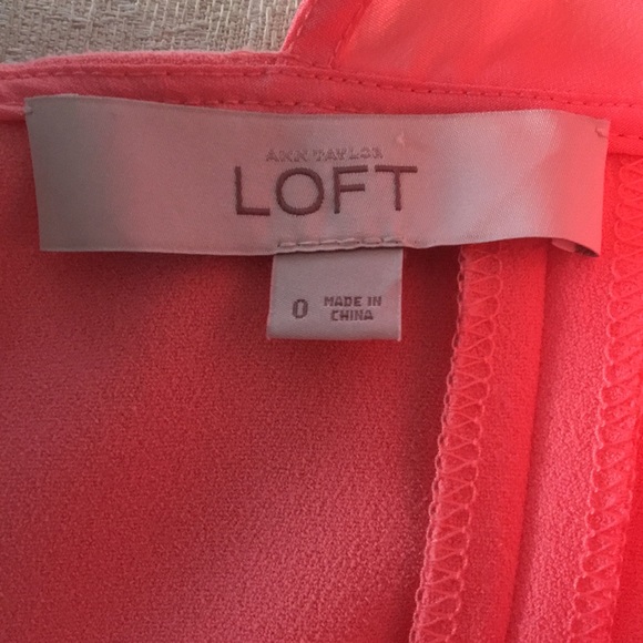 Ann Taylor Loft knee length dress. Size 0. - Picture 5 of 5